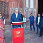 उच्च शिक्षा मंत्री योगेंद्र उपाध्याय ने मुख्यमंत्री का प्रतिनिधित्व करते हुए किया क्रोएशिया प्रधानमंत्री का स्वागत