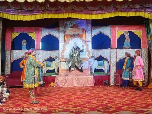 रासलीला के 10वें दिन ‘कंस वध’ की लीला का हुआ मंचन