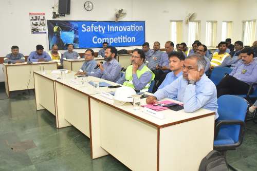 सुरक्षा सप्ताह के दौरान सेफ्टी क्विज़ एवं डिजिटाइज़ेशन प्रतियोगिता का आयोजन