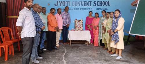 नाट्य रंगकर्मी मोती लाल गुप्ता को दी गयी श्रद्धांजलि