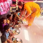 आंगनबाड़ी केन्द्रों में ‘न्योता भोज’ कार्यक्रम : पोषण, शिक्षा और जनभागीदारी का राज्यव्यापी अभियान