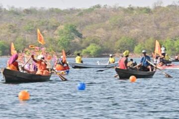 गंगरेल नौकायान उत्सव: महानदी रिवर बोट चैंपियनशिप का भव्य आयोजन, धमतरी में रचा गया इतिहास