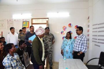 अपर मुख्य सचिव मनोज पिंगुआ ने पुनर्वास केंद्र का किया निरीक्षण