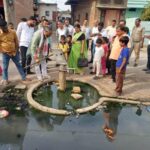 नई बस्ती के जलभराव पर विधायक भूपेश चौबे सख्त, अधिकारियों को दिए निर्देश