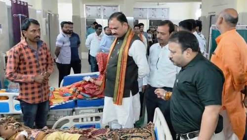 मरीजों की सेहत से समझौता नहीं” – स्वास्थ्य मंत्री श्याम बिहारी जायसवाल