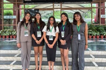 एचएनएलयू की छात्राओं का अंतर्राष्ट्रीय आपराधिक न्यायालय मूट कोर्ट प्रतियोगिता के विश्व दौर के लिए चयन