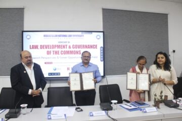 एचएनएलयू का फाउंडेशन फॉर इकोलॉजिकल सिक्योरिटी (FES) के साथ एमओयू 