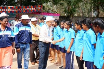 एनटीपीसी द्वारा सीएसआर के तहत ग्रामीण खेल प्रतियोगिता का शुभारंभ