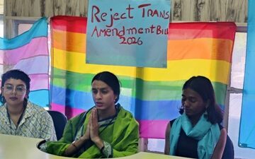 ट्रांसजेंडर अधिकारों को कमजोर करने वाले ट्रांसजेंडर संशोधन बिल का बनारस में हुआ विरोध