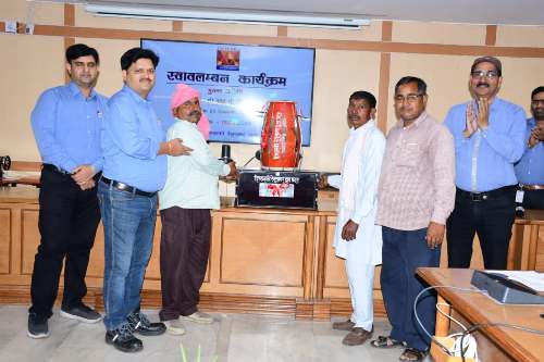 हिण्डालको रेनुसागर ग्रामीणों के समग्र विकास के लिए प्रतिबद्ध है – आर पी सिंह