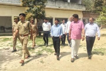 पुलिस उपनिरीक्षक, नागरिक पुलिस भर्ती परीक्षा का जिलाधिकारी ने लिया जायजा 