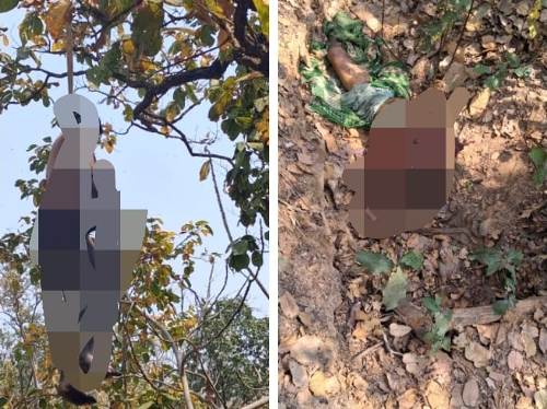 जंगल में पति-पत्नी के शव मिलने से सनसनी, चार दिन से थे लापता