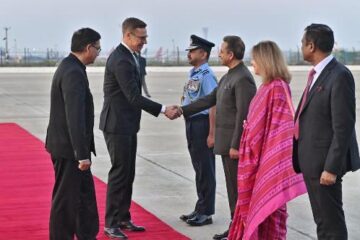 प्रधानमंत्री ने फिनलैंड के राष्ट्रपति अलेक्जेंडर स्टब का भारत में स्वागत किया