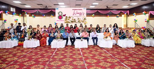 एनटीपीसी विंध्याचल में अंतर्राष्ट्रीय महिला दिवस का उत्साहपूर्ण आयोजन