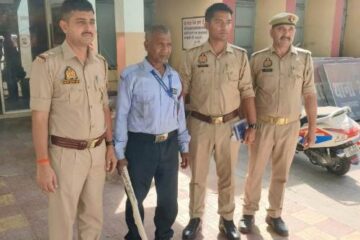 पुलिस ने शस्त्र अधिनियम के मामले में युवक को किया गिरफ्तार