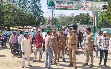 अलविदा की नमाज शांतिपूर्ण ढंग से सम्पन्न, जनपद भर में रही कड़ी सुरक्षा व्यवस्था