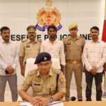 हत्या का 25 हजार का इनामिया आरोपी गिरफ्तार, 22 ग्राम हेरोइन भी बरामद