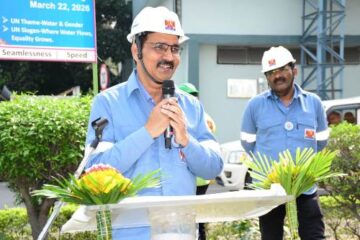 जल पृथ्वी पर जीवन का आधार है – आर पी सिंह