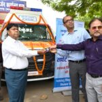 पीवीयूएनएल ने रामगढ़ स्वास्थ्य विभाग को अत्याधुनिक एएलएस एम्बुलेंस प्रदान की