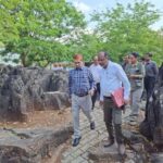 जिलाधिकारी ने सलखन फॉसिल पार्क का किया निरीक्षण