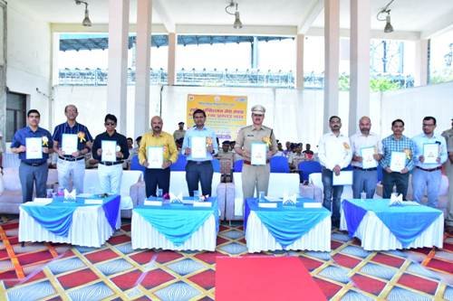 मेजा ऊर्जा निगम में राष्ट्रीय अग्निशमन सेवा दिवस का आयोजन