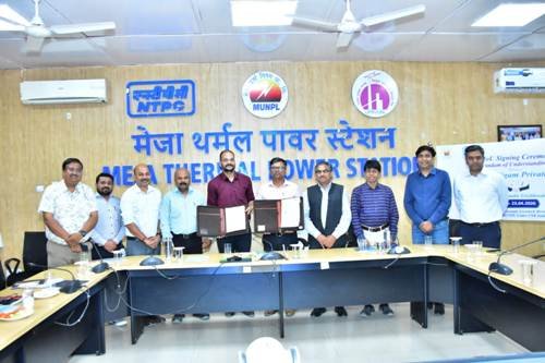 मेजा ऊर्जा निगम एवं BISLD–UP के बीच पशुधन विकास के माध्यम से ग्रामीण आजीविका सुदृढ़ीकरण हेतु MoU पर हस्ताक्षर