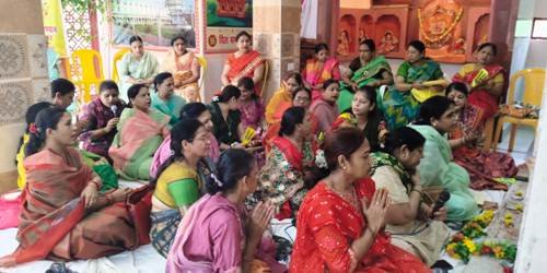 श्री राणी सती दादी जी का वार्षिक ’सावन सिंधारा झूला उत्सव हर्षोल्लास के साथ मनाया गया’