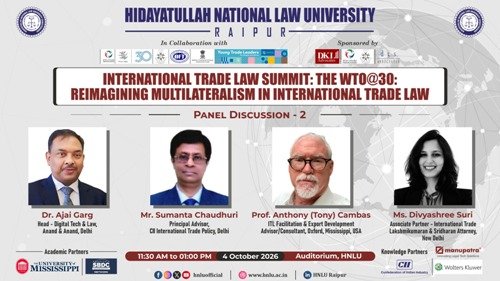 वर्तमान राजनीतिक विखंडन के बीच मल्टीलैटरल ट्रेड ऑर्डर की आर्किटेक्चर को नए सिरे से परिभाषित करने के आह्वान के साथ ITLS 2026 का समापन