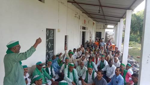 किसान यूनियन ने महेन्द्र सिंह टिकैत का 91 वाॅ जन्मदिन मनाया 