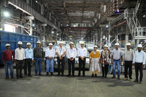 सेल के राउरकेला इस्पात संयंत्र की सिलिकॉन स्टील मिल ने वित्त वर्ष 2026-27 की पहली छमाही में उत्पादन के बनाए नए रिकॉर्ड